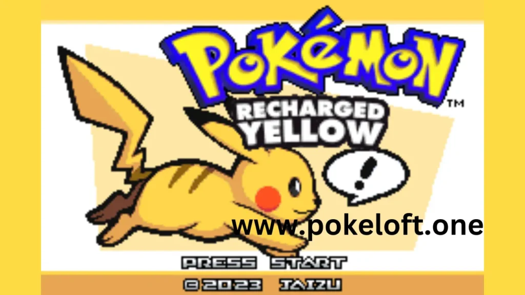 Pokemon Recharged Yellow